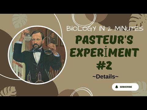 [BIOLOGY in 2-minutes] Pasteur's experiment ~Details~