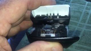 1999 Dodge Ram. How to Replace the Power window switch. Detailed.