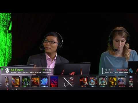 The Boston Major Main Event - Day 2 AD FINEM vs NEWBEE Game 2