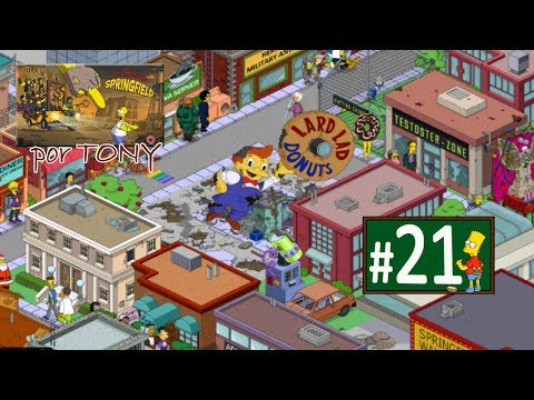 Los Simpson Springfield "Bart Royale, Cap. 21 - Lard Lad en ruinas" por Tony