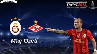 Pes 2013 | UEFA Şampiyonlar Ligi | Grup Maçları | Galatasaray - Sparta
