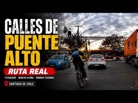 Calles de Puente Alto en Auto | Eyzaguirre, Nemesio Vicuña y Domingo Tocornal