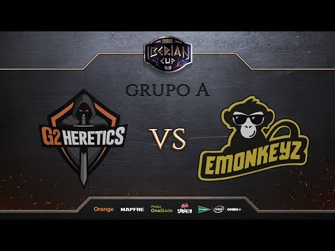 G2 HERETICS vs EMONKEYZ - IBERIAN CUP - FASE DE GRUPOS - JORNADA 03 - DIA 1