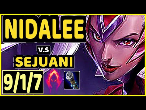 ALBETRAYBER (NIDALEE) vs SEJUANI - 9/1/7 KDA JUNGLE GAMEPLAY - EUW Ranked GRANDMASTER