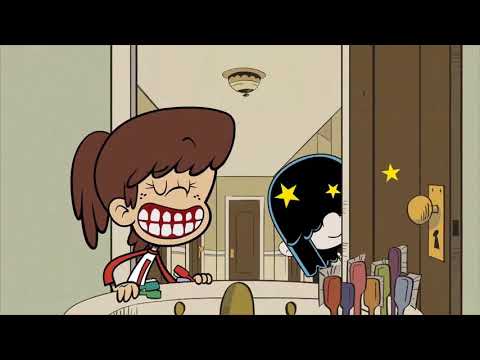 The Loud House - Lola faints from seeing Lynn's bleeding gums (Lucy Loud - Ha, ha.)