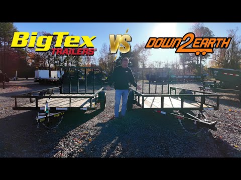 The Truth About BigTex vs Down2Earth Utility Trailers | MTX Review