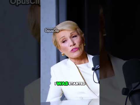 Breaking Barriers: Disrupting the Old Boys Network in Real Estate  #barbaracorcoran #shorts #podcast