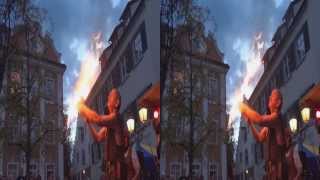 preview picture of video 'Metusa auf dem Mittelaltermarkt in Meersburg 2013 - 3D Film'