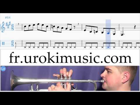 Cours de Trompette Ariana Grande Dangerous Woman Partie#1 Partitions Mélodie Сhansons Tuto Comment J