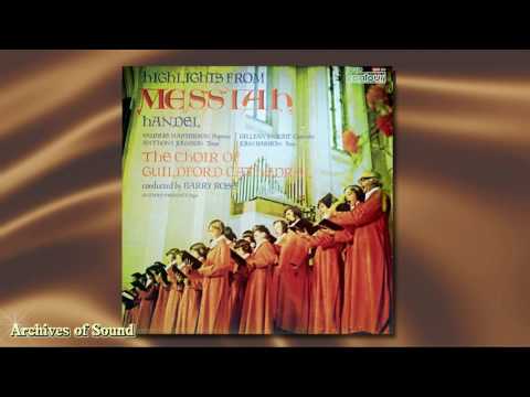 “Highlights from Messiah” (G F Handel) LP 1973  - Guildford Cathedral Choir (Barry Rose)