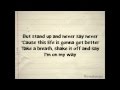 Charlie Brown - On My Way (Lyrics) HD 