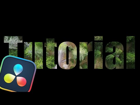 Text im Video mit DaVinci Resolve Tutorial (Deutsch)