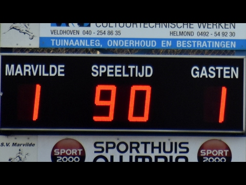 Foto-videoverslag Marvilde 1 - Moerse Boys 1