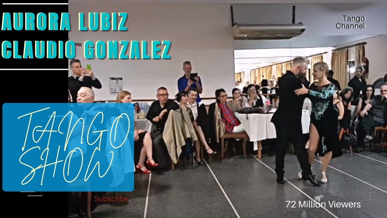 Exelente! profesores de tango. Tango show Aurora Lubliz, Claudio Gonzalez