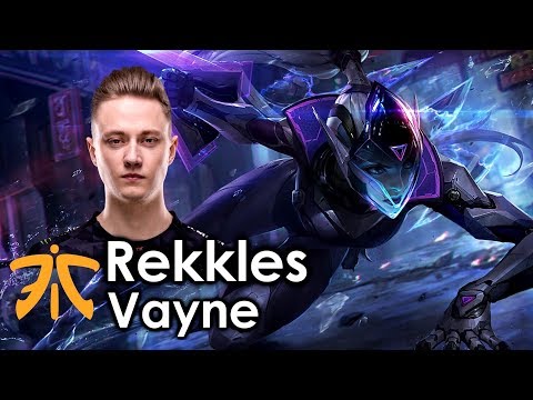 Rekkles picks Vayne