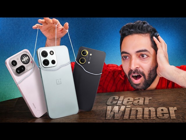 One Winner ???? : Nothing Phone (4a) Pro Vs Oneplus Nord 6 Vs POCO X8 Pro Max !