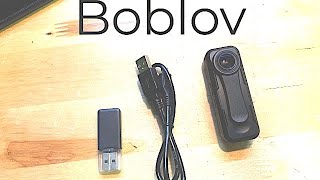Record Whats Going On Around You! Police Body Cam Boblov W1 With Sony Sensor!