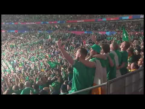 Irish supporters - The Fields of Athenry - 23 09 23 - Rugby World Cup - Ireland vs South Africa 🍀🍀🍀