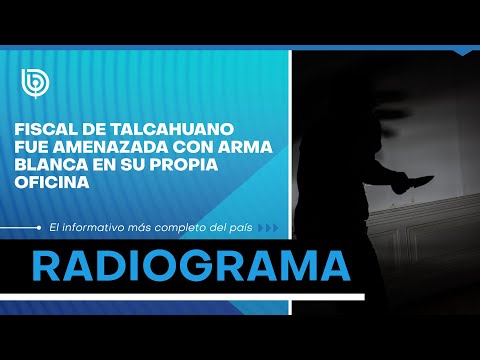 Fiscal de Talcahuano fue amenazada con arma blanca en su propia oficina