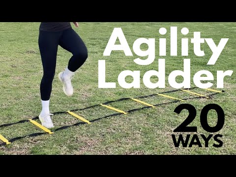 20 Agility Ladder Drills - Bootcamp ideas for personal Trainers
