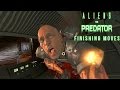 Aliens vs. Predator (2010) Finishing moves HD