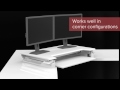 Ergotron WorkFit-TL Sit Stand Desktop: In Motion