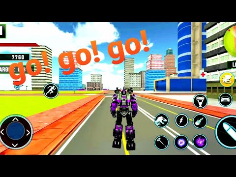 Dinosaurus Robot Transform Game - Android Gameplay