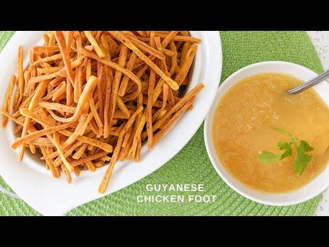 Guyanese Chicken Foot | Sal Sev | Split Pea Snack | Episode 62
