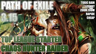 CHAOS HUNTER : Toxic Rain Raider !! Guide Top League starter !! :D Débutant friendly Rapide, Tanky !