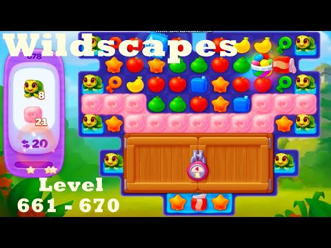 Wildscapes Level 671 - 680 HD Walkthrough | Gameplay | 3 - match game | ios | android | pc | app