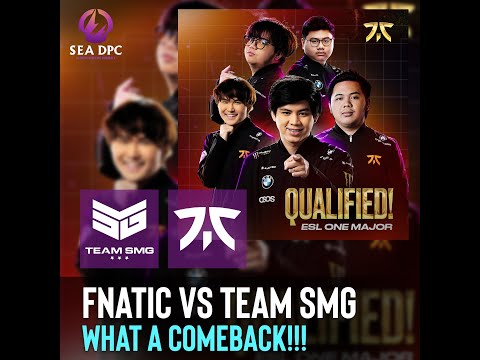 Fnatic vs SMG - What a comeback!!!