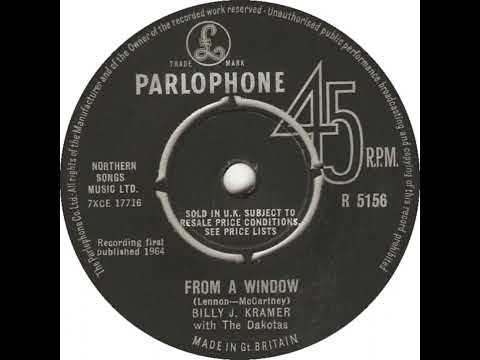 UK New Entry 1964 (156) Billy J. Kramer with The Dakotas - From A Window