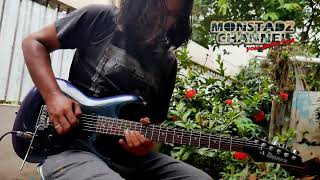 Video thumbnail for Ibanez Ergodyne EDR260 repaint in chameleon burst guitar. by Monstadz Guitar