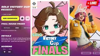 🔴+$100🇯🇵ソロ決勝 SOLO VICTORY CUP FINALS | FORTNITE LIVE  フォートナイト ライブ