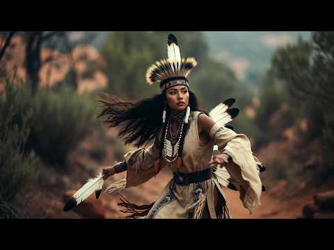 Compilation of young Native American women performing a traditional dance to a traditional song