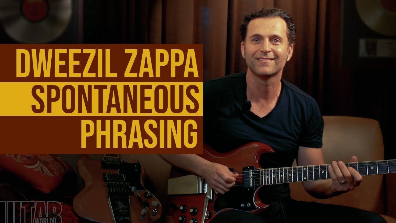 Dweezil Zappa - Spontaneous Phrasing - YouTube