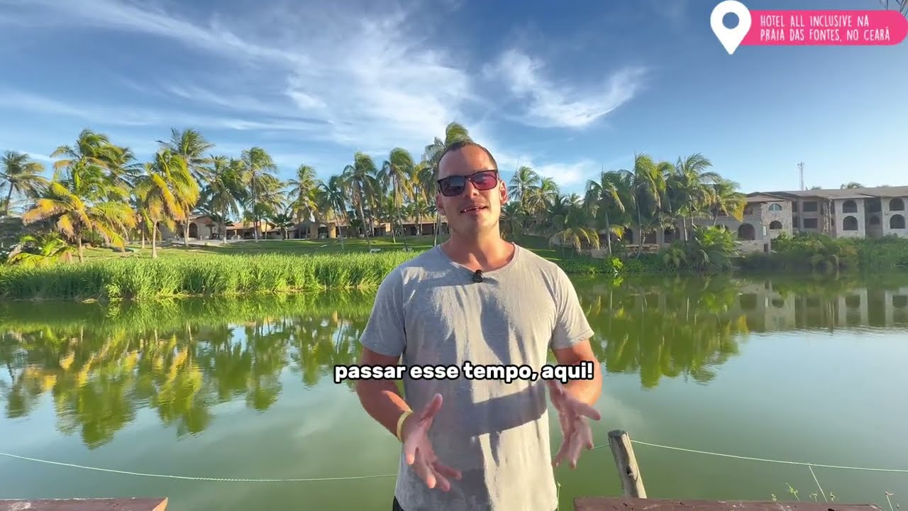 Davi viveu uma experiência inesquecível no Hotel Parque das Fontes! ✨🌅