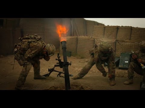 BRDM-2 Gets Hit By M252 81mm Mortar