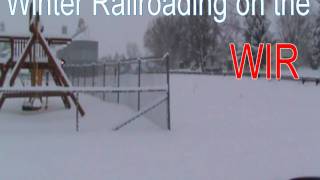 preview picture of video 'Winter Railroading on the Washington and Idaho'