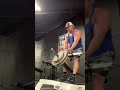 Dave “The Hammer” Morrow NPC Nationals Prep Heavy Back Training @BULLPIT FITNESS CENTER
