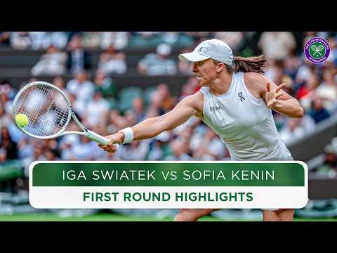 Battle of the grand-slam champions | Iga Swiatek vs Sofia Kenin | Highlights | Wimbledon 2024