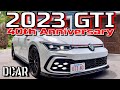 Best Value GTI Ever 2023 Volkswagen Golf GTI 40th Anniversary Edition Full In Depth Review