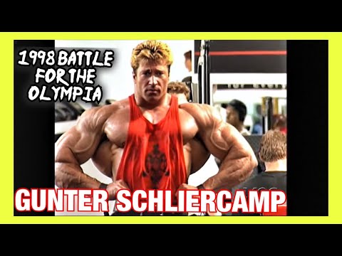 1998 Battle For The Olympia - Gunter Schliercamp - BACK WORKOUT