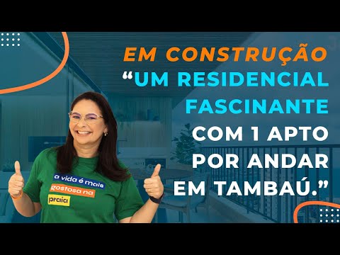 Apartamento em Tambaú a partir R$ 1.700.000,00 com 3 suítes, 142 metros, João Pessoa-PB