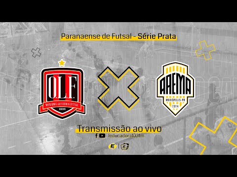 OPERÁRIO LARANJEIRAS x AAEMA MARIÓPOLIS - Paranaense de Futsal Série Prata