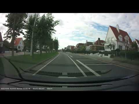 Nordväl 4K Dashcam - dag (bebouwde kom)