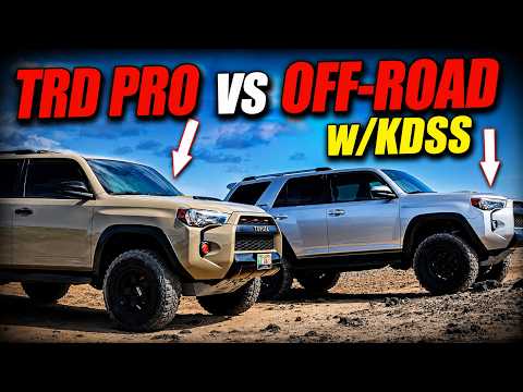 4RUNNER: TRD PRO vs OFF-ROAD w/KDSS