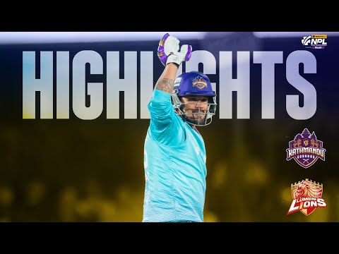 M11 | Kathmandu Gorkhas v Lumbini Lions | NPL HIGHLIGHTS