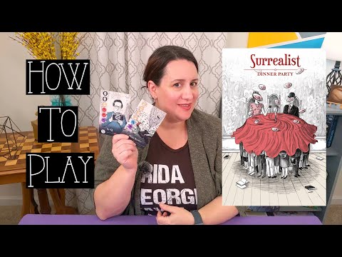 Girls Game Shelf - How to Play Surrealist Dinner Party