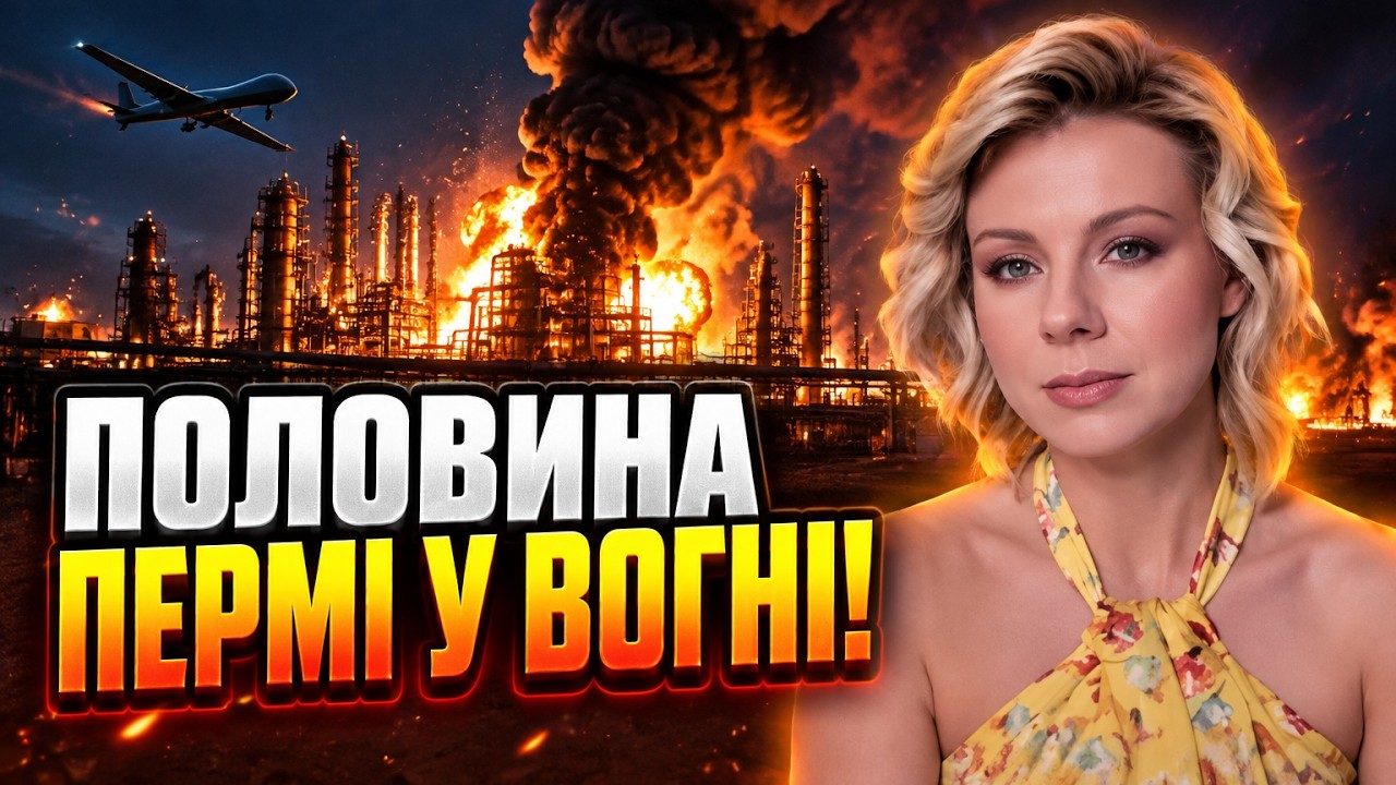 ⚡ Удар по Пермі паралізував гігантський НПЗ! Росіяни у паніці рахують збитк?